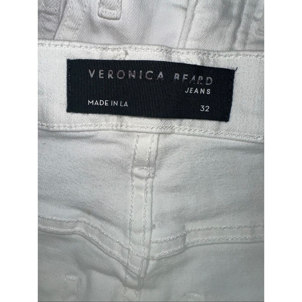 Veronica Beard Beverly High-Rise Skinny Flare Jeans​ Size 32 $248 - Picture 10 of 10